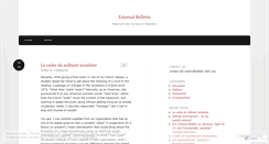 Desktop Screenshot of externalbulletin.org