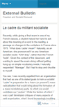 Mobile Screenshot of externalbulletin.org